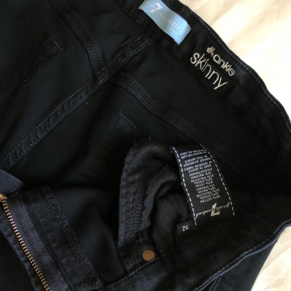 7 For All Mankind b(air) ankle skinny jeans